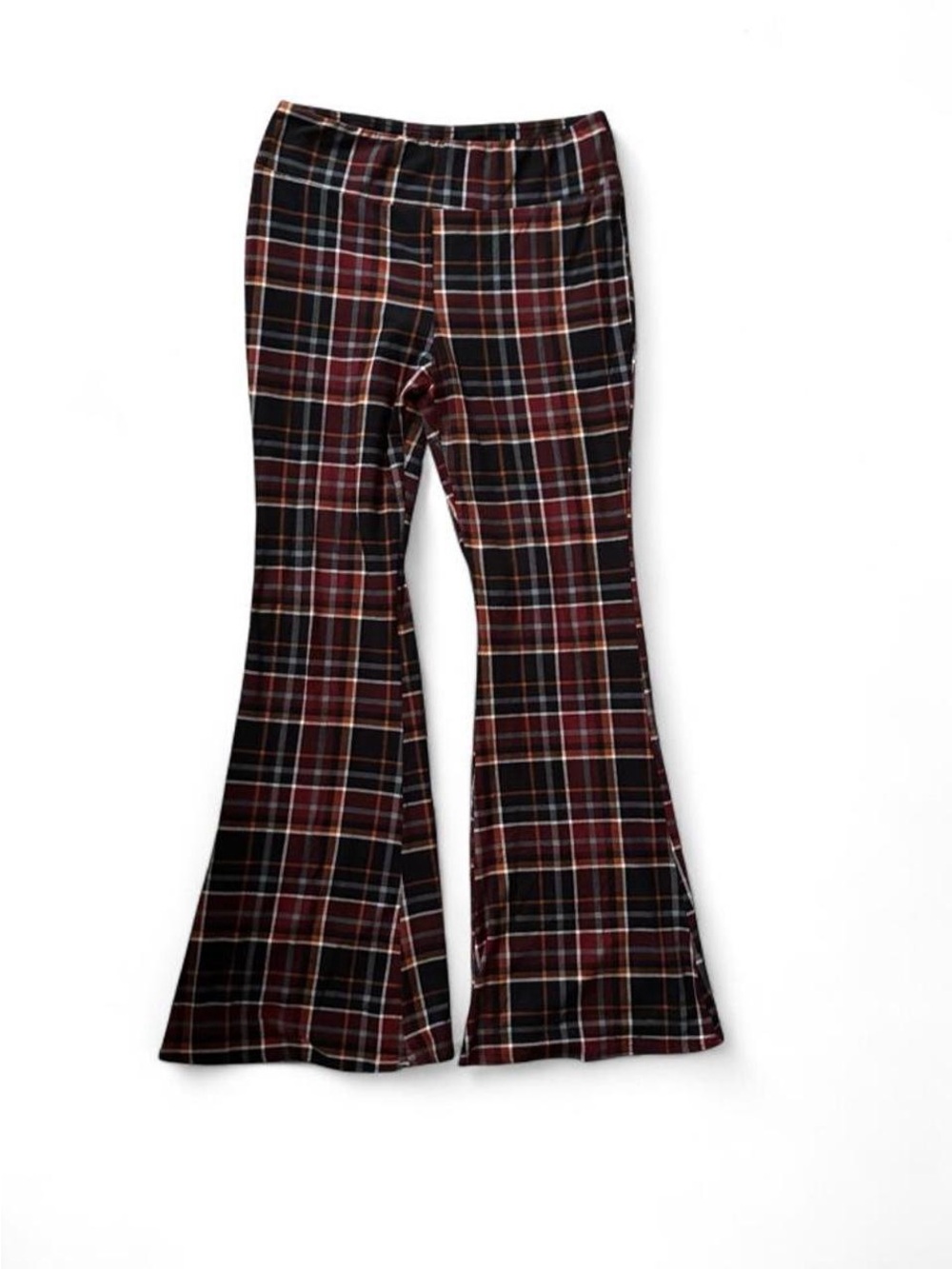 No Boundaries XL/XG (15–17) Plaid Flare Pants